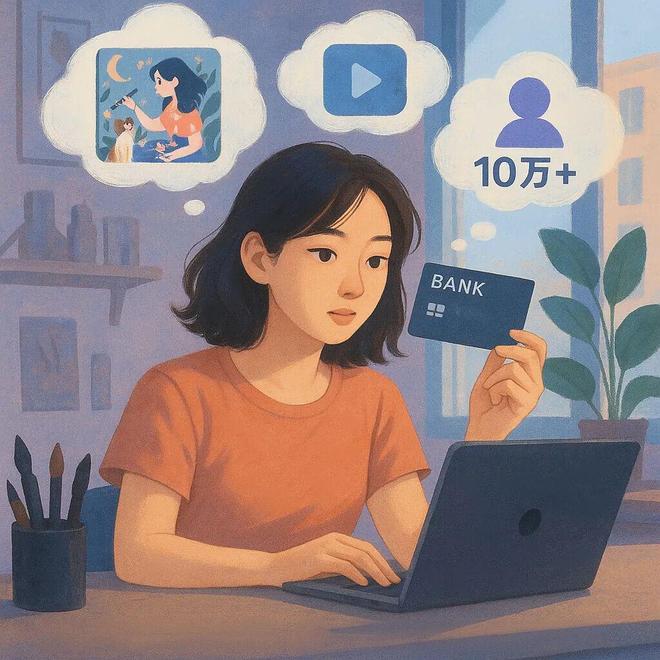 师秒贷款！华为全栈AI加速让银行及时看见pg电子娱乐平台靠10万+粉丝北漂插画(图8)